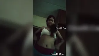 Naughty GF Secretly Recording Herself Completely Nude