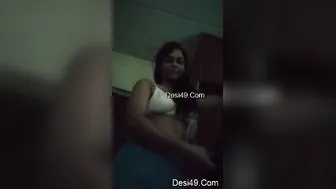 Naughty GF Secretly Recording Herself Completely Nude