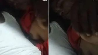 Village Couple Getting Naughty During Their Private Live Stream