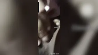 Horny GF Flashing Her Tits During Late Night Video Call