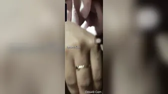 Horny GF Flashing Her Tits During Late Night Video Call