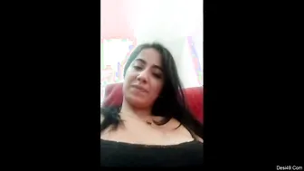 Nri Milf Exposing Her Big Boobs For Me Getting Horny On Camera