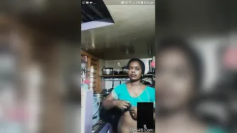 Hot Tamil Wife Teasing Me With Her Curvy Body And Big Assets