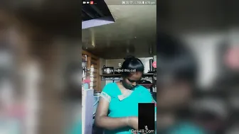 Hot Tamil Wife Teasing Me With Her Curvy Body And Big Assets