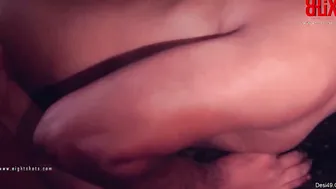 Married Woman Next Door Getting Naughty Behind Closed Curtains