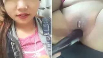 Horny Nepali GF Touching Herself Naked On Video For Me