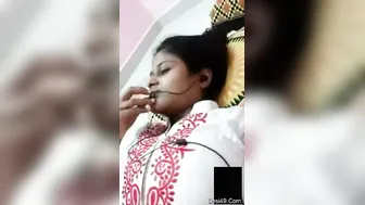 Shy GF Slowly Revealing Perky Tits On Private Video Call