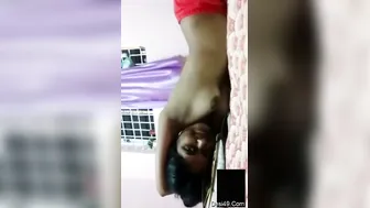 Shy GF Slowly Revealing Perky Tits On Private Video Call