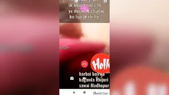 Village GF Showing Her Perky Tits On Our Video Call