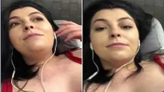 Horny Nri Milf Exposing Her Big Boobs Just For Me On Camera