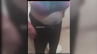 Telugu Wife Flashing Her Big Boobs For Me On Our Secret Call