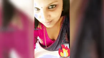 Cheating Wife Showing Her Tits To Her Ex Boyfriend On Video Call