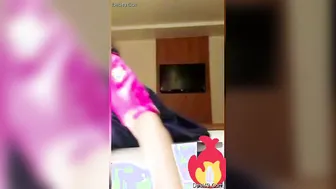 Cheating Wife Showing Her Tits To Her Ex Boyfriend On Video Call