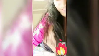 Cheating Wife Showing Her Tits To Her Ex Boyfriend On Video Call