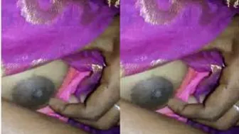 Bangla GF Letting Me Squeeze Her Soft Tits In Our Bed