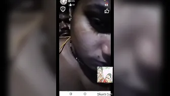 Village Wife Flashing Her Big Tits During Our Naughty Video Call