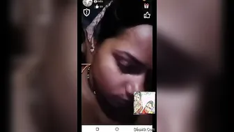 Village Wife Flashing Her Big Tits During Our Naughty Video Call