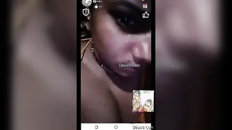 Village Wife Flashing Her Big Tits During Our Naughty Video Call