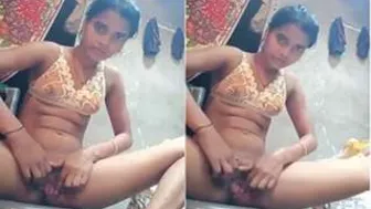 My Shy Babe Stripping Naked And Recording Herself At Home Again