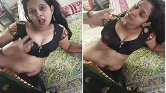 Desi GF Showing Off Her Hot Curves On Video For Me