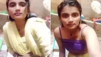 Village Bhabhi Exposing Her Huge Tits And Hairy Pussy Outdoors