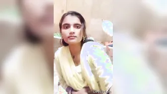 Village Bhabhi Exposing Her Huge Tits And Hairy Pussy Outdoors