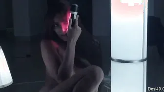Curvy Mine Getting Fucked Hard Moaning Loud In Bedroom Tonight