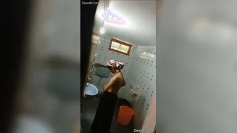 Hidden Camera Catching My Bhabhi Changing Clothes Showing Tits