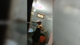 Hidden Camera Catching My Bhabhi Changing Clothes Showing Tits
