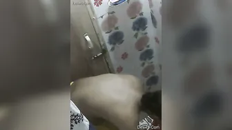 Thick Boudi Washing Herself Naked In Bathroom Caught On Video