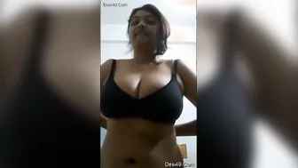 My Shy Desi GF Recording Herself Stripping Naked For Me