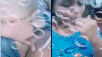 Horny GF Recording Herself Masturbating And Moaning