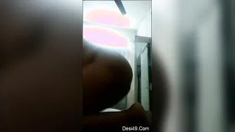 Naughty Desi GF Showing Off Her Naked Body For Me
