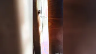 Desi Babe Bathing While Boyfriend Secretly Records Everything