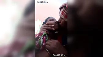 Young Village Couple Getting Naughty Outdoors Together