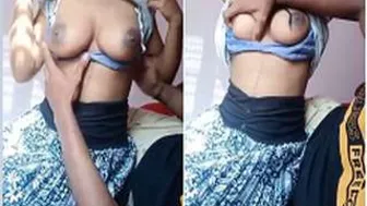 Married Neighbor Showing Off Her Tits During Our Private Chat