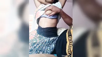 Married Neighbor Showing Off Her Tits During Our Private Chat