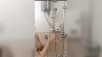 Bathing Village Babe Secretly Recording Herself Getting All Wet