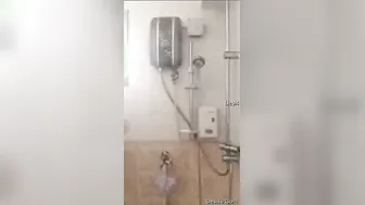 Bathing Village Babe Secretly Recording Herself Getting All Wet