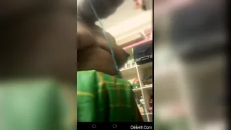 Bhabhi Stripping Naked For Her Secret Lover On Video Call Again
