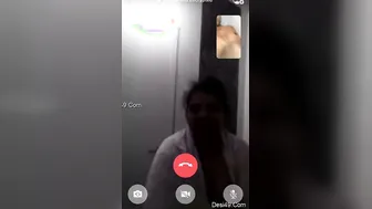 Married Bhabhi Teasing With Her Big Boobs On Late Night Video Call
