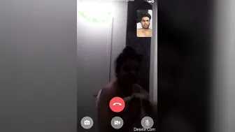 Married Bhabhi Teasing With Her Big Boobs On Late Night Video Call