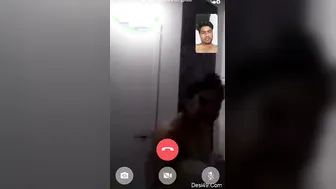 Married Bhabhi Teasing With Her Big Boobs On Late Night Video Call