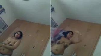 Horny Indian Wife Undressing Slowly Revealing Everything For Me