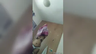 Horny Indian Wife Undressing Slowly Revealing Everything For Me