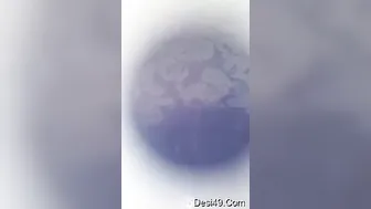 Sexy Wife Bathing Naked Captured On Camera In Bathroom
