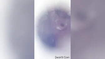 Sexy Wife Bathing Naked Captured On Camera In Bathroom