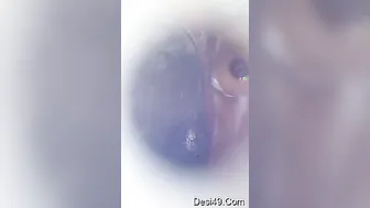 Sexy Wife Bathing Naked Captured On Camera In Bathroom