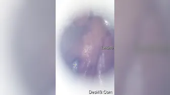 Sexy Wife Bathing Naked Captured On Camera In Bathroom