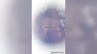 Sexy Wife Bathing Naked Captured On Camera In Bathroom